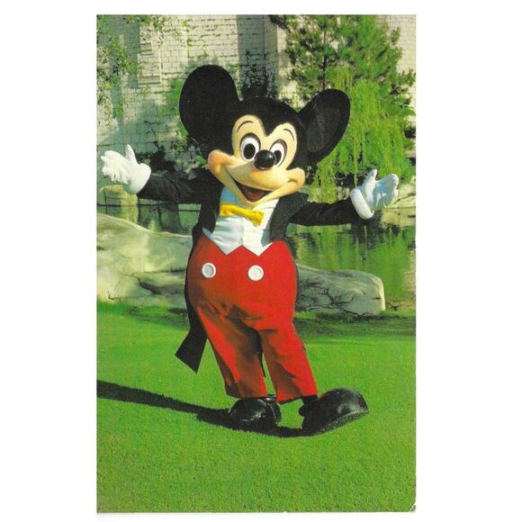 Welcome Mickey Mouse Walt Disney World Postcard Posted - Picture 1 of 2